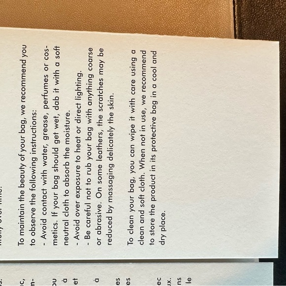 Celine two tone leather clutch pouch - black & beige - Picture 8 of 8